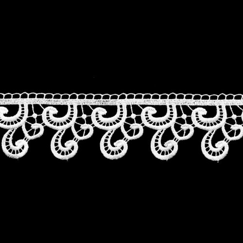 gipiura 8 cm, kolor ecru, kremowy