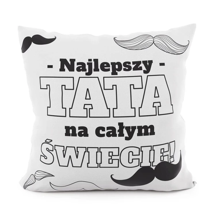 poszewka najlepszy tata na całym świecie