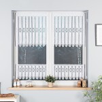 Zazdrostka żakardowa panelowa wys.30 cm - na metry   