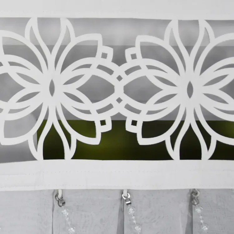 panel ażurowy biały