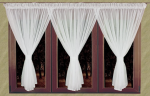 Firana trzy kokony 650x240 cm - różne rozmiary