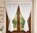 Firana Dwa Kokony z woalu wys. do 250 cm - różne rozmiary