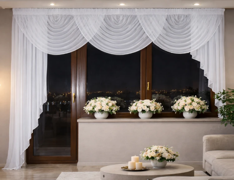 firana-lambrekin-3 wody-z-lamowka-do-salonu-karnisz-330cm-lewa