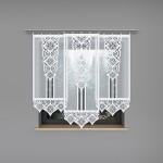 Panel okienny żakardowy Klaudia 60x160 cm - na żabki